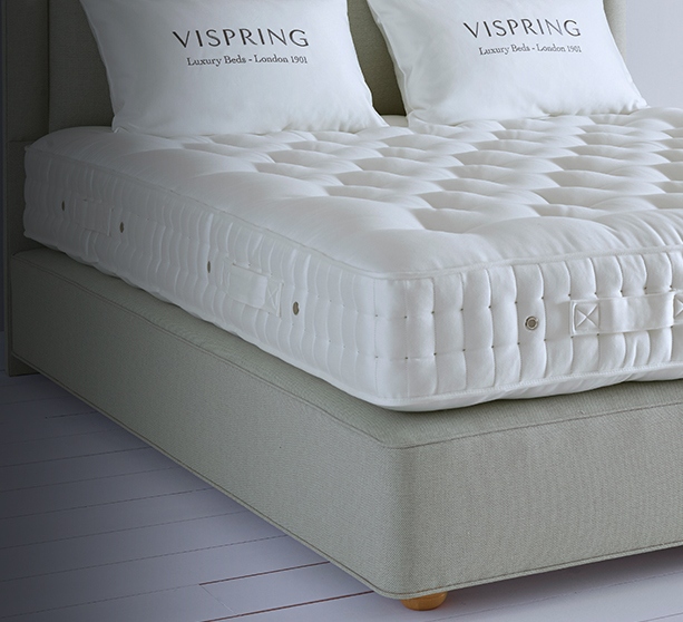  Choose a 25cm low Sprung Divan or 31cm high Spring Divan for your Vispring Bed
